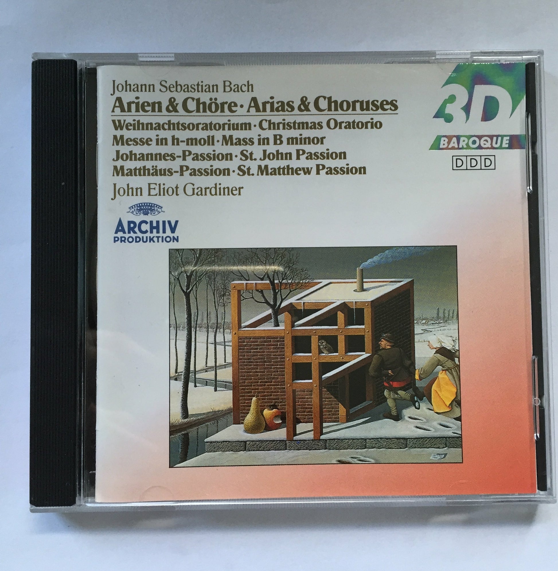 Arias & choruses - Bach, English Baroque Soloists, Gardiner - CD
