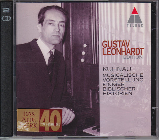 Gustav Leonhardt Volume 13, biblische sonaten - Gustav Leonhardt - CD