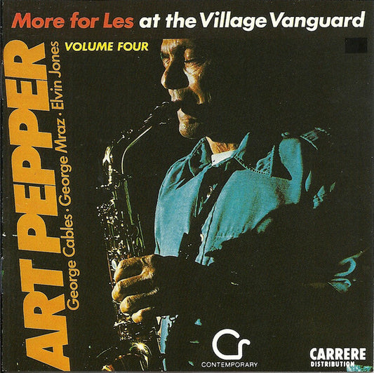 Art Pepper - More for les - At the village vanguard, volume iv - Art Pepper - CD