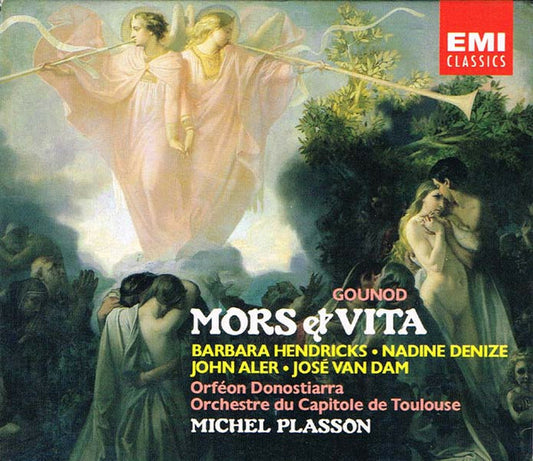 Gounod - Barbara hendricks nadine denize john aler josé van dam orféon donostiarra orchestre du capitole de toulouse michel plasson - Mors et vita - Gounod - CD