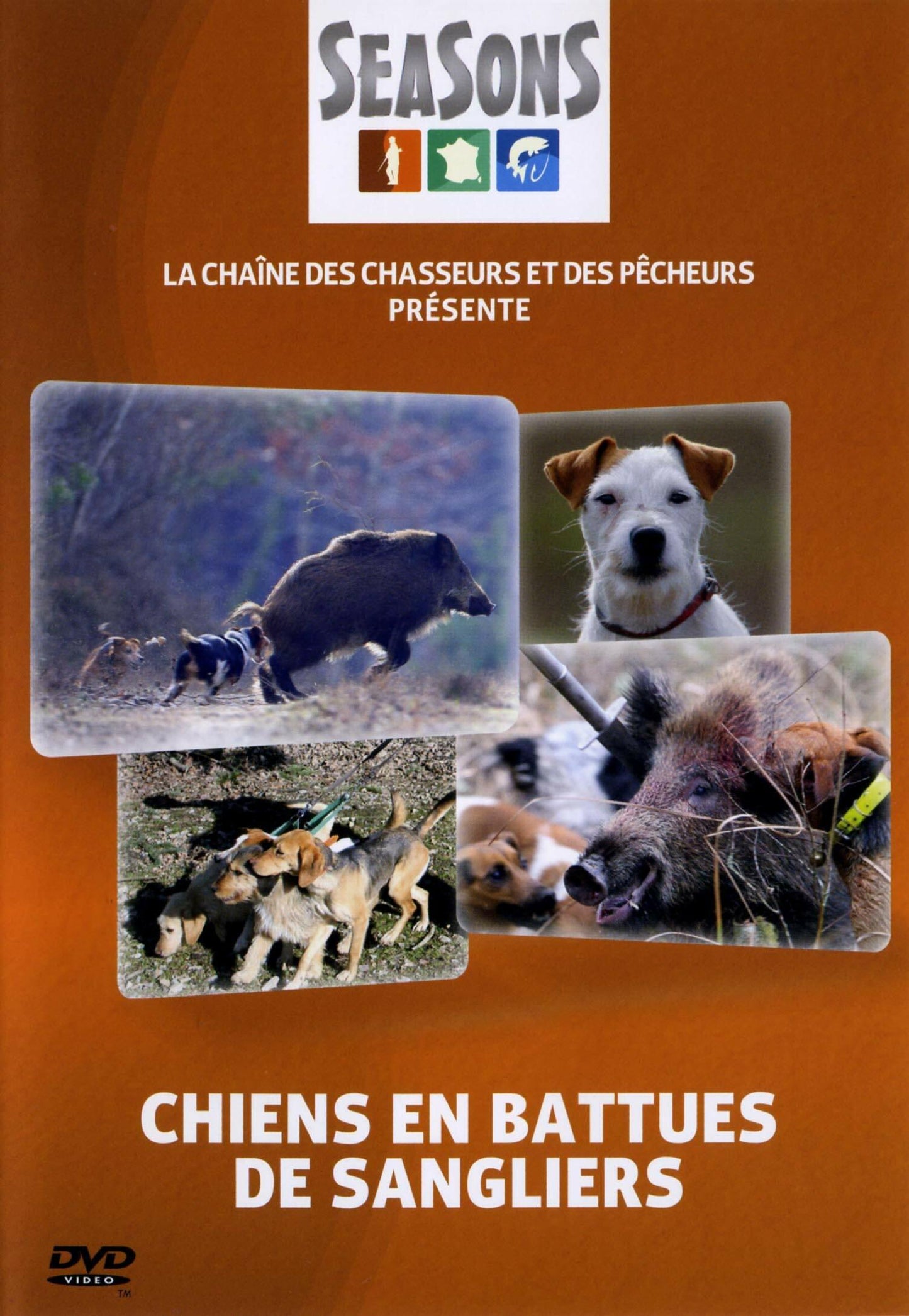 Chiens en battues de sangliers - Avron, Dominique - DVD