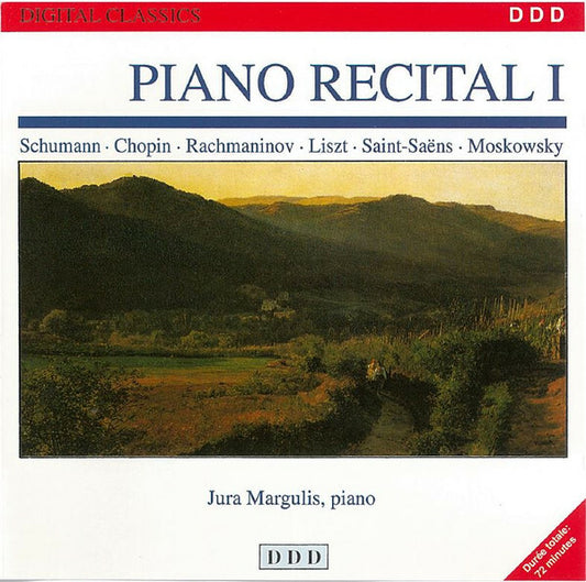 Schumann - Chopin - Rachmaninov - Liszt - Saint - Saëns - Moszkowski, jura margulis - Piano recital i - Schumann - CD