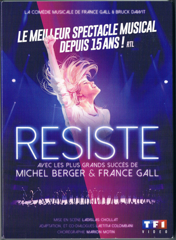 Collectif - Résiste (La Comédie Musicale De France Gall & Bruck Dawit) - Collectif - DVD