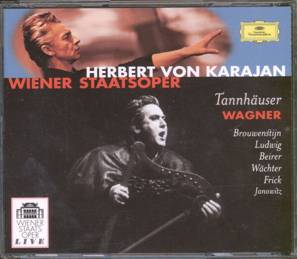 Wagner* - Brouwenstijn* · Ludwig* · Beirer* · Wächter* · Frick* · Janowitz* · Wiener Staatsoper* · Herbert von Karajan - Tannhäuser - Wagner - CD