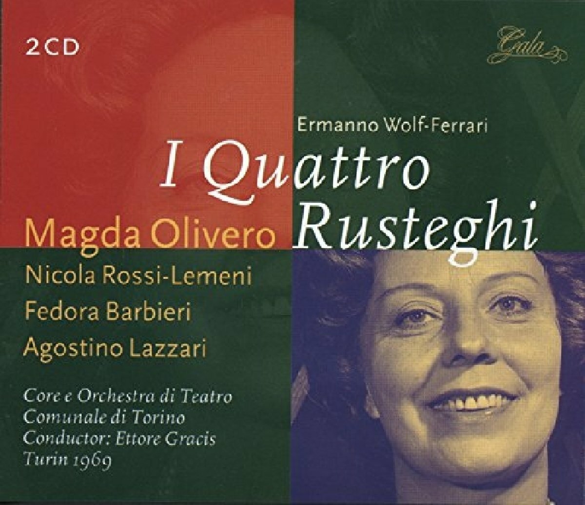 I Quattro Rusteghi - Wolf-Ferrari, E. - CD