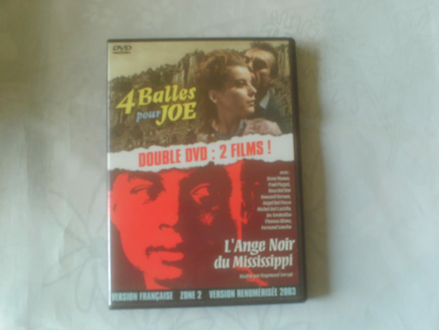4 balles pour Joe / L'ange noir du Mississippi - Inconnu - DVD