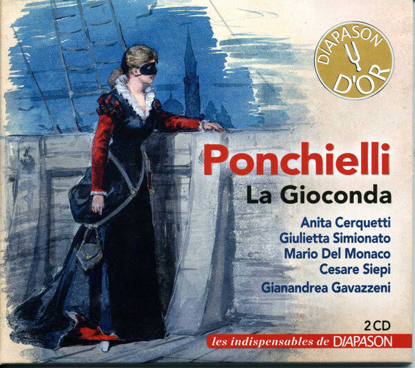 Ponchielli - Anita cerquetti, giulietta simionato, mario del monaco cesare siepi gianandrea gavazzeni - La gioconda - Ponchielli - CD