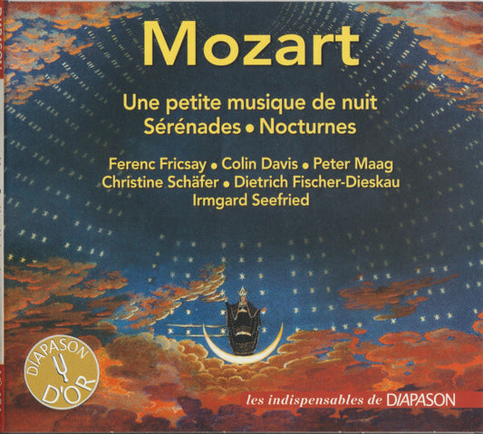 Mozart, Ferenc Fricsay, Colin Davis, Peter Maag, Christine Schäfer, Dietrich Fischer - Dieskau, irmgard seefried - Une petite musique de nuit, sérénades, nocturnes - Mozart, Ferenc Fricsay, Colin Davis, Dietrich Fischer-Dieskau, Peter Maag, Christine Schäfer, Irmgard Seefried - CD