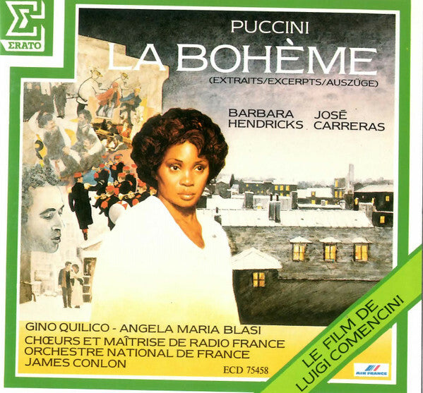 Puccini - Barbara hendricks, josé carreras, gino quilico, angela maria blasi, churs et maîtrise de radio france, orchestre national de france, james conlon, francesco ellero d'artegna, richar - Puccini - CD
