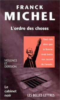 L'ordre des choses - Franck Michel - Livre