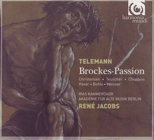 Telemann, Christensen Teuscher Chappuis Havár Behle Weisser Rias Kammerchor Akademie Für Alte Musik Berlin René Jacobs - Brockes - Passion - Telemann, Christensen Teuscher Chappuis Havár Behle Weisser Rias Kammerchor Akademie Für Alte Musik Berlin René Jacobs - CD