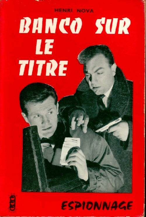 Banco sur le titre - Henri Nova - Livre