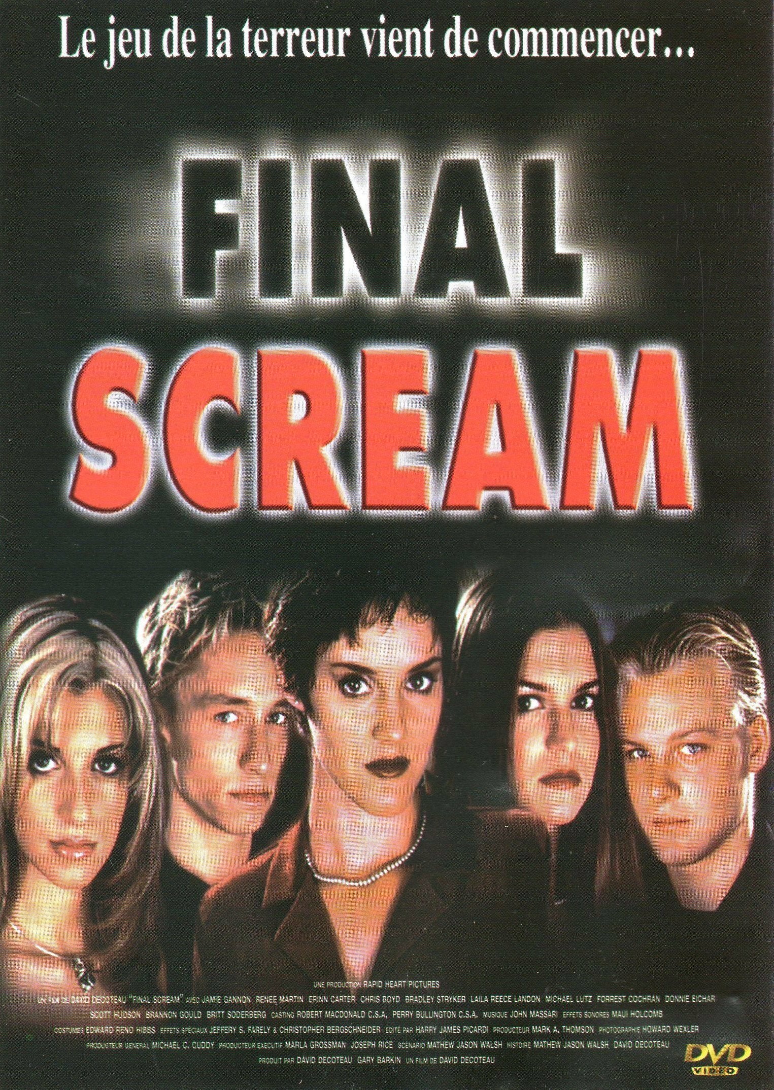 Final Scream - David DeCoteau - DVD