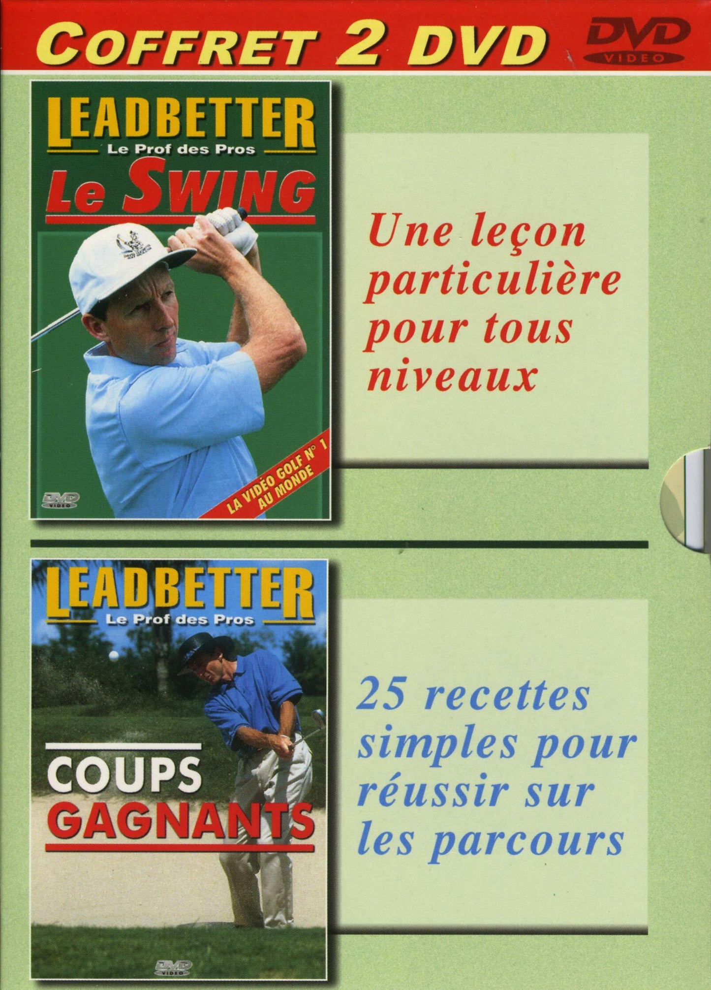 Coffret Golf - Coffret 2 DVD - Inconnu - DVD