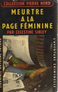Meurtre à la page féminine - Célestine Sibley - Livre
