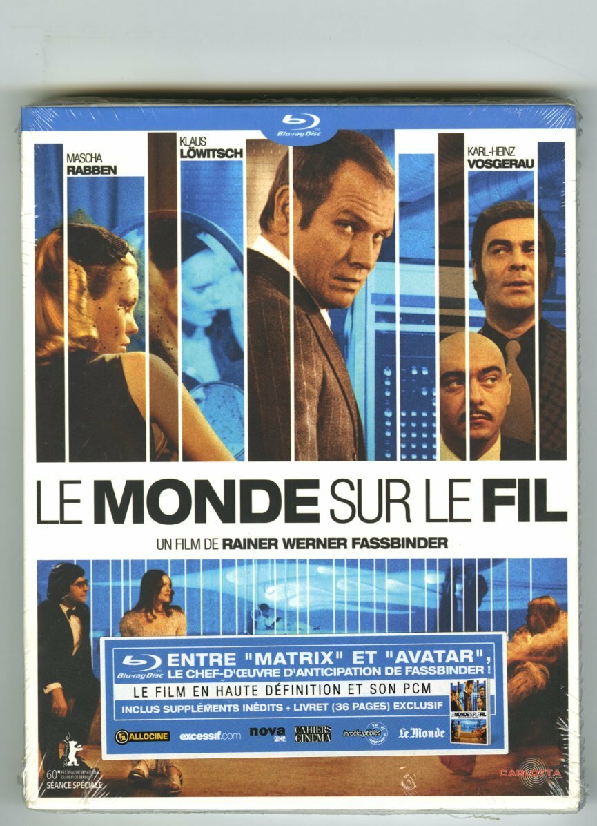 Le Monde sur Le Fil (Blu-Ray) - Rainer Werner Fassbinder - DVD
