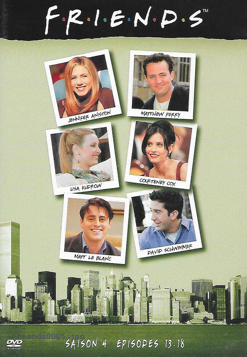 FRIENDS SAISON 4 - EPISODES 13 à 18 / DVD SIMPLE - BOITIER SLIM - Inconnu - DVD
