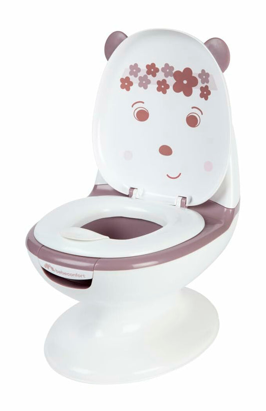 Mini Pot Toilette Oursonne Blanc et Rose -  - Divers