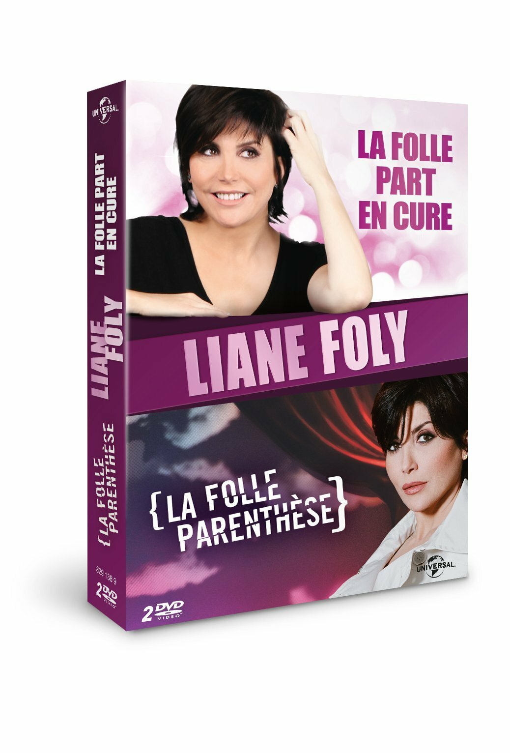 Coffret Liane Foly : La folle part en cure + La folle parenthèse - Inconnu - DVD
