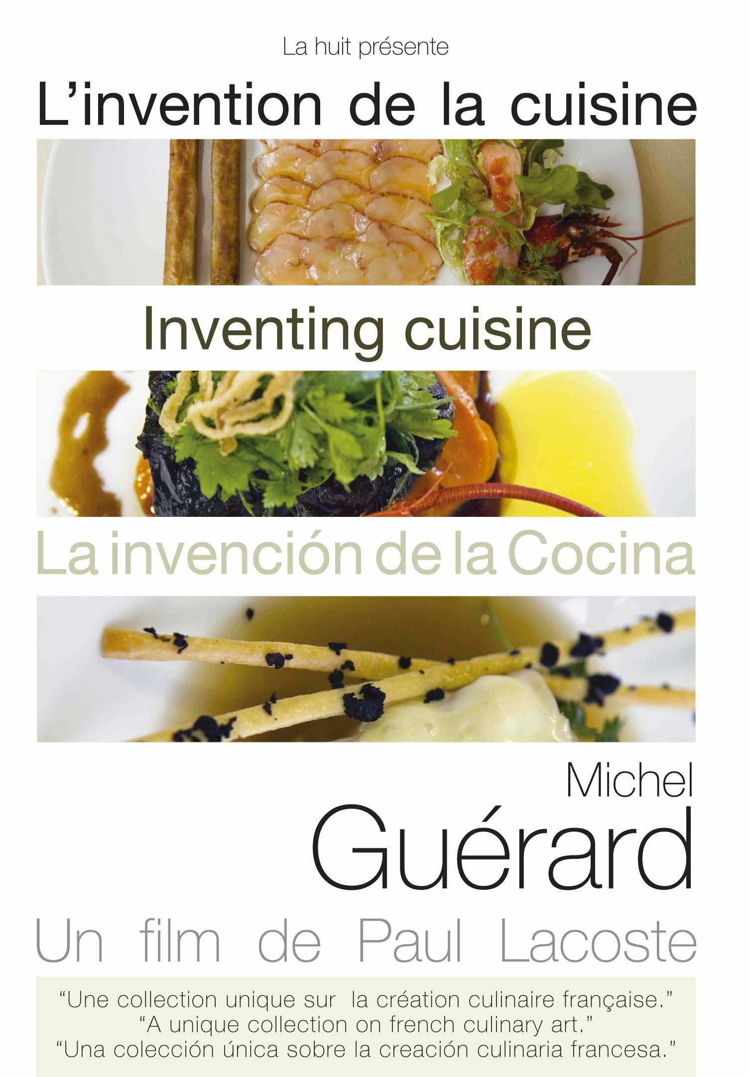 L'Invention de la Cuisine-Michel Guérard - Paul Lacoste - DVD