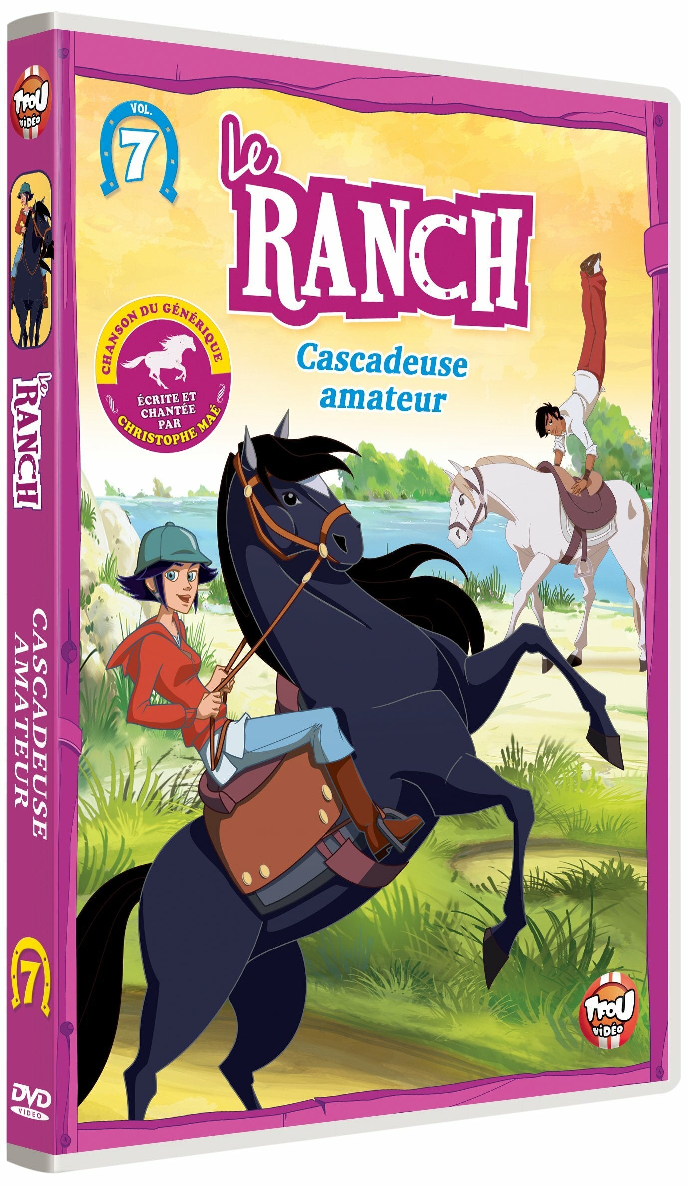 Le Ranch vol 7 : Cascadeuse amateur - Inconnu - DVD