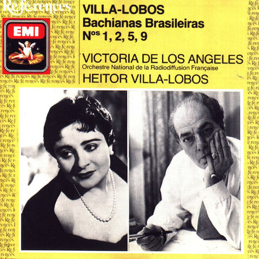 Villa-Lobos* : Victoria De Los Angeles, Heitor Villa-Lobos, Orchestre National De La Radiodiffusion Française* - Bachianas Brasileiras Nos. 1, 2, 5 & 9 - Villa-Lobos : Victoria De Los Angeles, Heitor Villa-Lobos, Orchestre National De La Radiodiffusion Française - CD