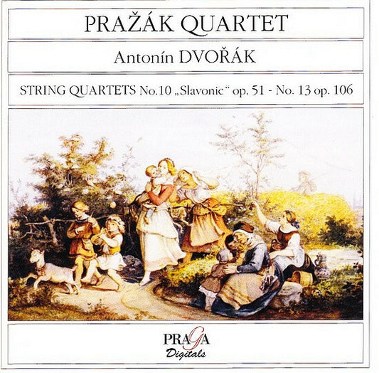 Pra?ák Quartet*, Antonín Dvo?ák - String Quartets N°10-N°13 - Antonín Dvo?ák, Pra?ák Quartet - CD