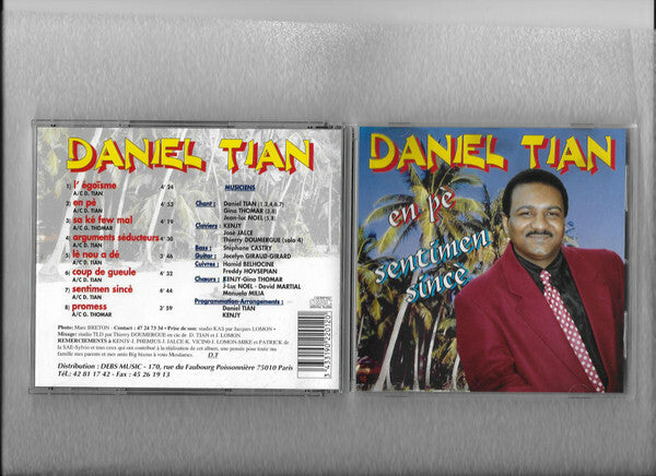 Daniel Tian - En Pè Sentimen Sincè - Daniel Tian - CD