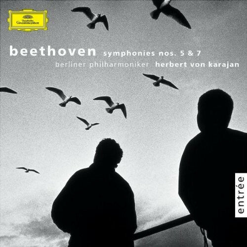 Beethoven* - Berliner Philharmoniker, Herbert Von Karajan - Symphonies Nos. 5 & 7 - Beethoven - CD