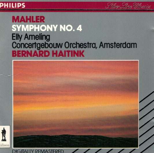 Mahler* - Elly Ameling, Concertgebouw Orchestra*, Bernard Haitink - Symphony No. 4 - Mahler - CD