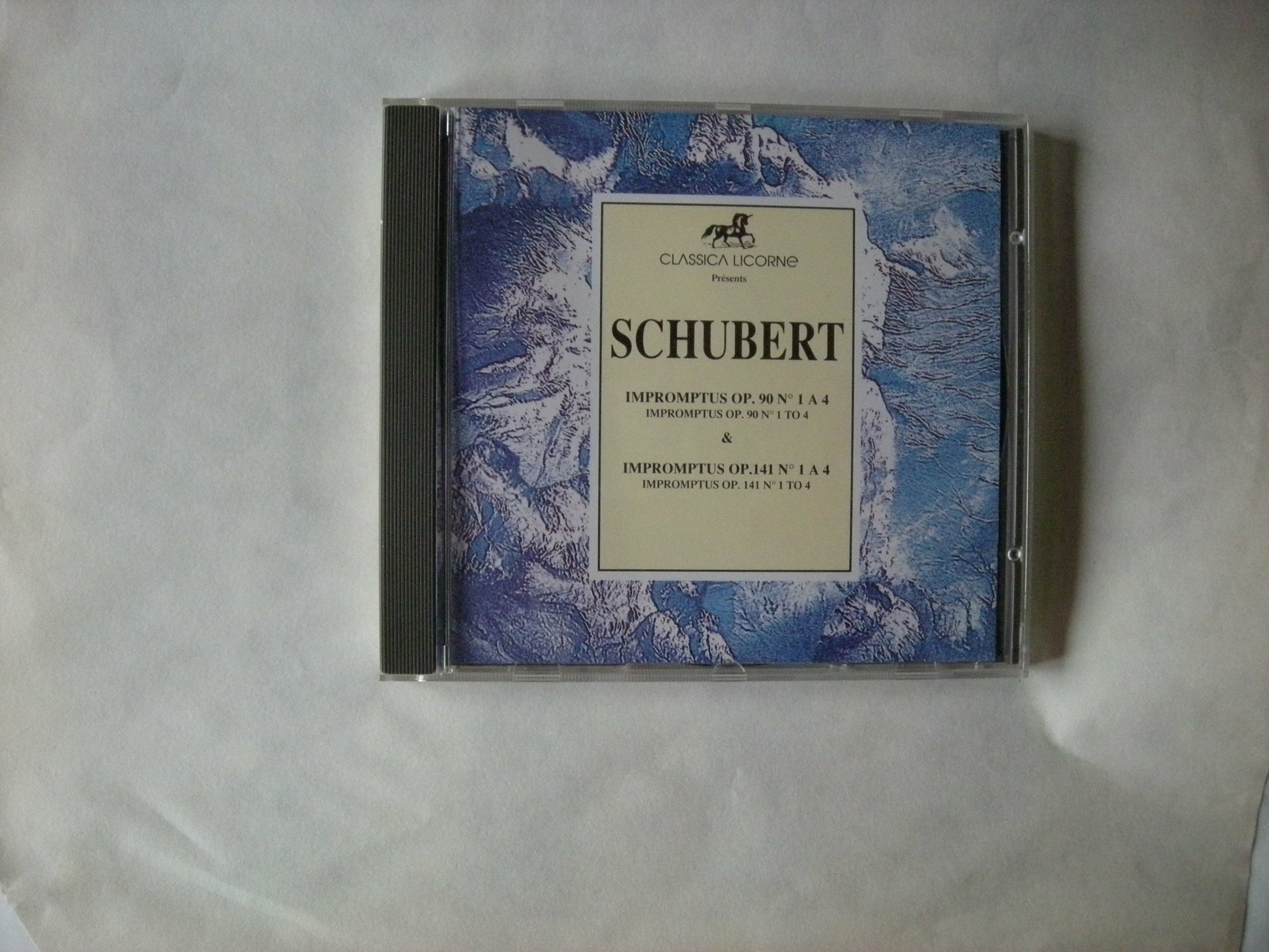 schubert impromptus op 90 & op141 - Silvia Capova - CD