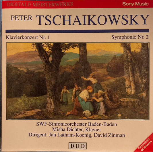 Peter Tschaikowsky*, SWF-Sinfonieorchester Baden-Baden*, Misha Dichter, Jan Latham-Koenig*, David Zinman - Klavierkonzert Nr. 1 / Symphonie Nr. 2 - David Zinman, Peter Tschaikowsky, SWF-Sinfonieorchester Baden-Baden, Misha Dichter, Jan Latham-Koenig - CD