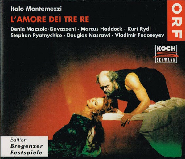 Montemezzi* : Vladimir Fedoseyev, Wiener Symphoniker, Mazzola-Gavazzeni*, Marcus Haddock, Kurt Rydl, Douglas Nasrawi, Stephan Pyatnnychko - L'Amore Dei Tre Re - Wiener Symphoniker, Montemezzi : Vladimir Fedoseyev, Mazzola-Gavazzeni, Marcus Haddock, Kurt Rydl, Douglas Nasrawi, Stephan Pyatnnychko - CD