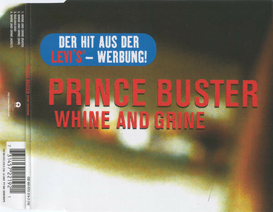 Prince Buster - Whine And Grine - Prince Buster - CD