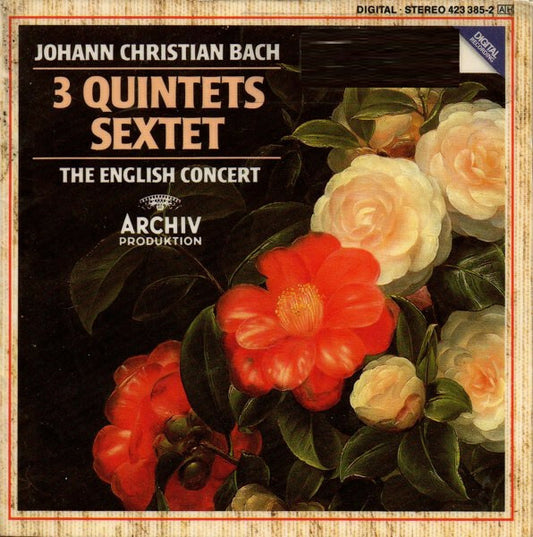 Johann Christian Bach - The English Concert - 3 Quintets / Sextet - Johann Christian Bach - CD