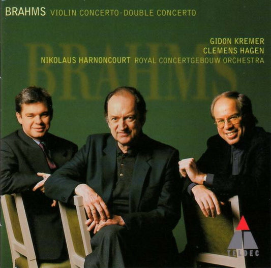 Brahms*, Gidon Kremer, Clemens Hagen, Nikolaus Harnoncourt, Royal Concertgebouw Orchestra* - Violin Concerto ? Double Concerto - Brahms, Nikolaus Harnoncourt, Gidon Kremer, Royal Concertgebouw Orchestra, Clemens Hagen - CD