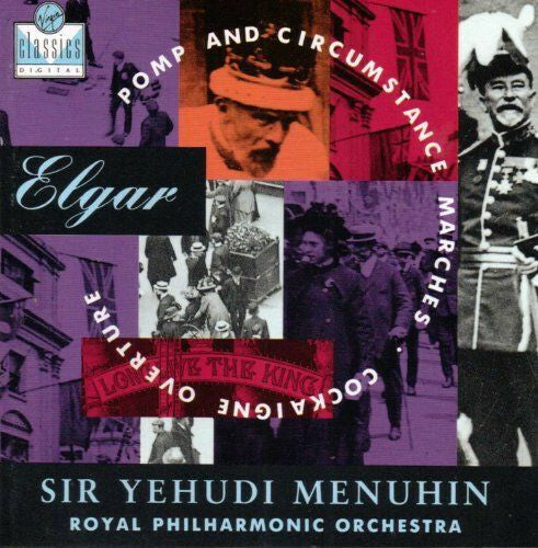 Elgar* - Sir Yehudi Menuhin*, Royal Philharmonic Orchestra - Pomp And Circumstance Marches · Cockaigne Overture - Elgar - CD