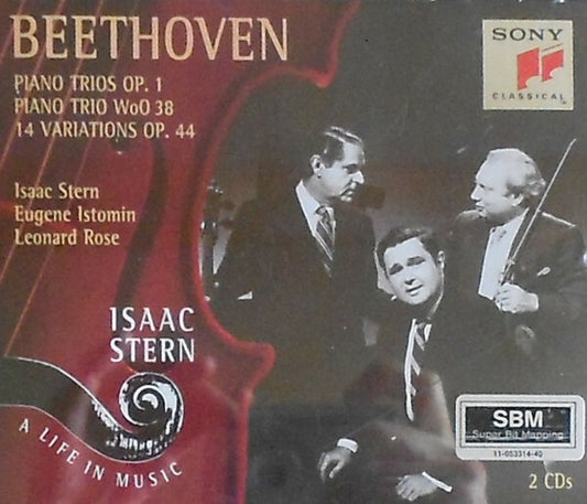 Beethoven*, Isaac Stern, Eugene Istomin, Leonard Rose - Piano Trios Op. 1 ? Piano Trio WoO 38 ? 14 Variations Op. 44 - Beethoven, Isaac Stern, Eugene Istomin, Leonard Rose - CD