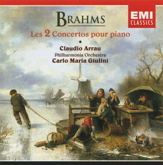 Brahms* / Claudio Arrau, Philharmonia Orchestra, Carlo Maria Giulini - Les 2 Concertos Pour Piano - Brahms, Philharmonia Orchestra, Carlo Maria Giulini, Claudio Arrau - CD