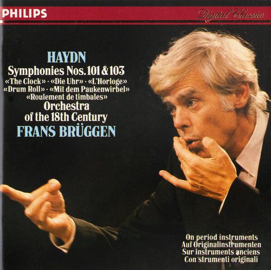 Haydn* - Orchestra Of The 18th Century, Frans Brüggen - Symphonies Nos. 101 & 103 - haydn - CD