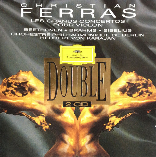 Christian Ferras, Beethoven* - Brahms* - Sibelius*, Orchestre Philharmonique De Berlin*, Herbert von Karajan - Les Grands Concertos Pour Violon - Beethoven, Christian Ferras - CD