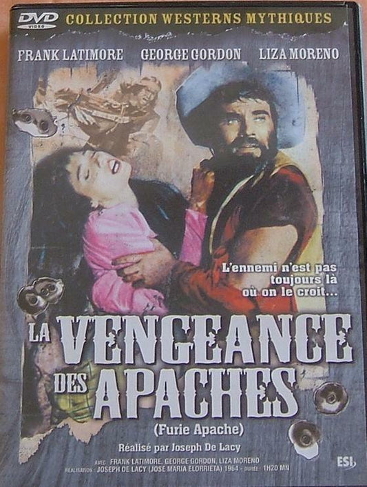 La furie des apaches - José María Elorrieta - DVD