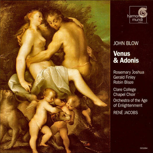 John Blow - Rosemary Joshua ? Gerald Finley ? Robin Blaze ? Clare College Chapel Choir* ? Orchestra Of The Age Of Enlightenment ? René Jacobs - Venus & Adonis - John Blow - CD