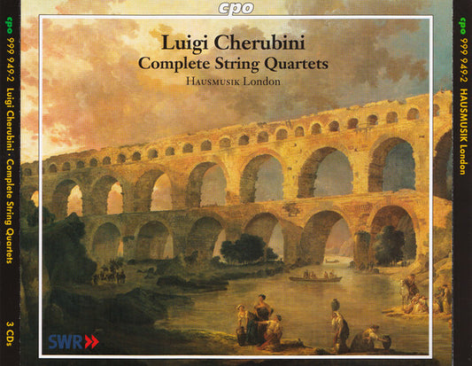 Luigi Cherubini, Hausmusik London - Complete String Quartets  - Luigi Cherubini, Hausmusik London - CD