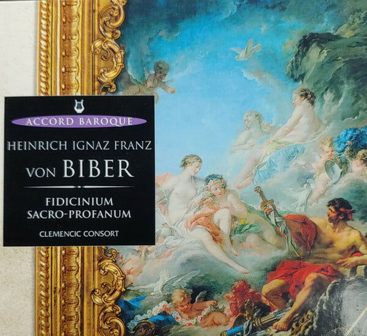 Heinrich Ignaz Franz von Biber* - Clemencic Consort, René Clemencic - Fidicinium Sacro-Profanum - Heinrich Ignaz Franz Von Biber - CD