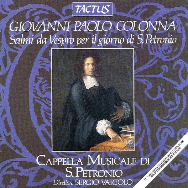 Giovanni Paolo Colonna, Cappella Musicale Di S. Petronio*, Sergio Vartolo - Salmi Da Vespro Per Il Giorno Di S. Petronio - Giovanni Paolo Colonna, Cappella Musicale Di S. Petronio, Sergio Vartolo - CD