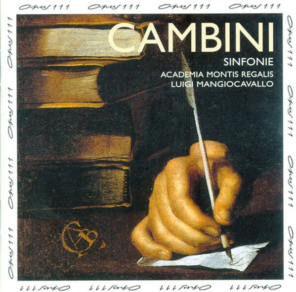 Cambini* - Academia Montis Regalis, Luigi Mangiocavallo - Sinfonie - Cambini - CD