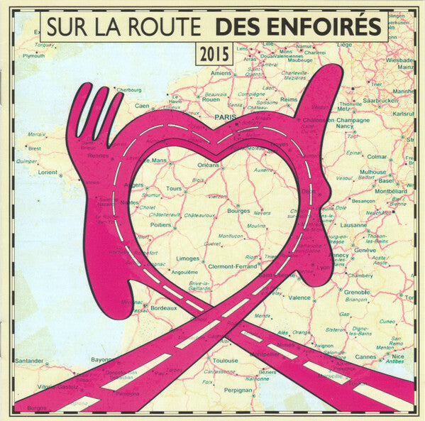 Les Enfoirés - Sur La Route Des Enfoirés 2015 - Les Enfoirés - CD