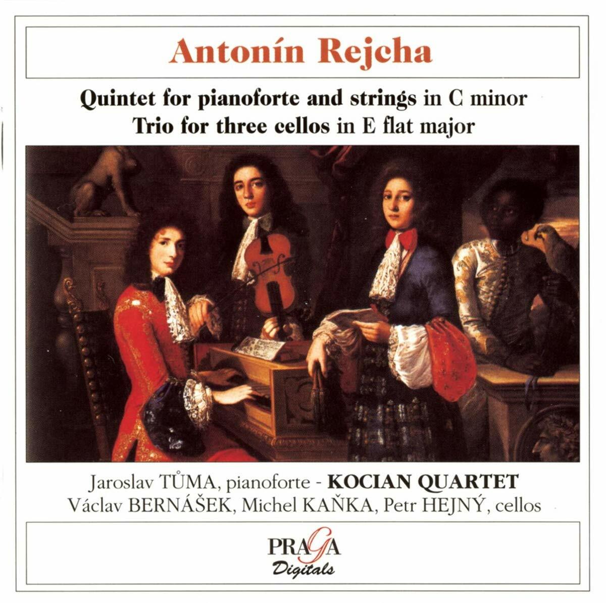 Rejcha - Quintette avec pianoforte - Quatuor Kocian - CD