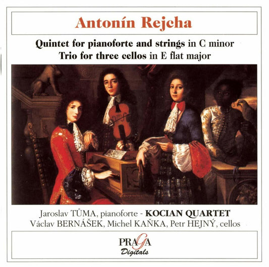 Rejcha - Quintette avec pianoforte - Quatuor Kocian - CD